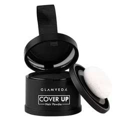 GLAMVEDA Cover Up Long Lasting Instant Coverage Hair Powder -4 g - Black-image-56