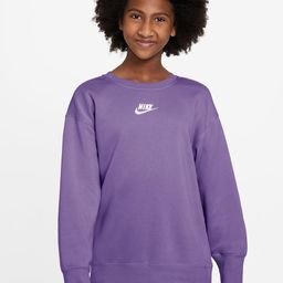 Nike Sportswear Club Girls Brand Logo Printed Pullover-image-77