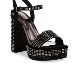 London Rag Women Embellished Block Pumps-38