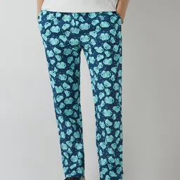 Bewakoof Men All Over Printed Pure Cotton Straight Leg Lounge Pant-image-76