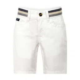 HACKETT LONDON Boys Slim Fit Mid-Rise Shorts With Waist Tape-picture-54