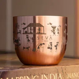 seva home Heirloom Rustic Roots Rose Gold Classic Candle Soy Wax Candle (40 Hour Burn)-picture-35