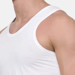CAVENDERS White Cotton Innerwear Vests-image-69