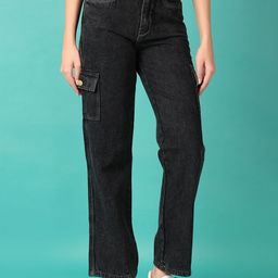 V-Mart Women Straight Fit High-Rise Stretchable Jeans-image-90