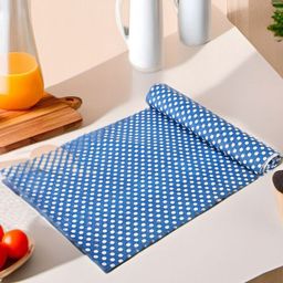 REVEXO Blue & White Printed Water-Resistant Shelf Liner-image-73