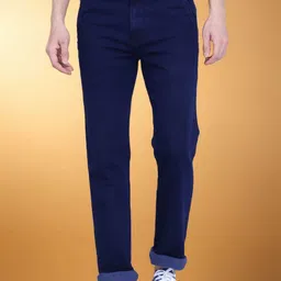 AWACK Men Comfort Relaxed Fit High-Rise Light Fade Stretchable Jeans-picture-44