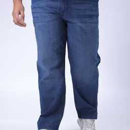 HARDSODA Men Straight Fit Light Fade Stretchable Jeans-image-73