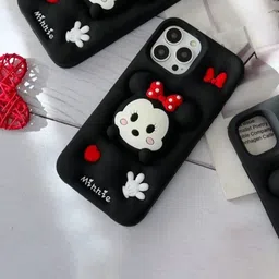 CASE CREATION Cartoon Characters Printed iPhone 14 Bumper Case Mobile Accessories-11