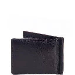 Calvadoss Men Abstract Textured Leather Two Fold Wallet image 2