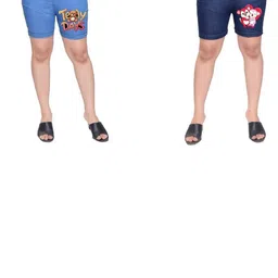 STYLOKAT Girls Blue Shorts-picture-7