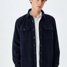 Koton Men Tailored Jacket with Patchwork image 2