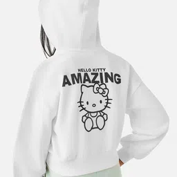 Juniors by Babyshop Girls Printed Hooded Sweatshirt-28