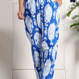 Style Shoes Pack Of 2 Printed Mid-Rise Lounge Pants-image-79