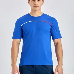 Black Panther Men Striped Round Neck Slim Fit T-shirt-image-48