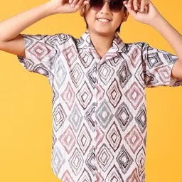 V-Mart Boys Printed Shirt with Shorts-image-50