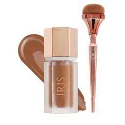 IRIS COSMETICS Set Of 2 So Chiseled Liquid Contour - 6 ml- Shes Toasted With Contour Brush-22