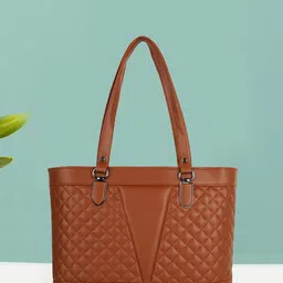 Lancer Textured Shoulder Bag with Quilted-picture-3