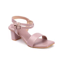 Mast & Harbour Party Block Sandals with Buckles-42
