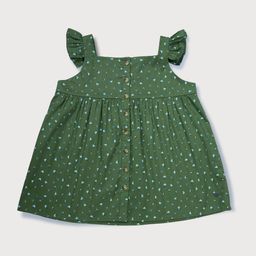 Gini and Jony Girls Floral Printed Square Neck Cotton Top-image-77