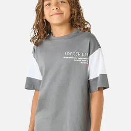 Juniors by Babyshop Boys Typography T-shirt-38