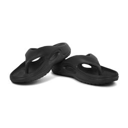 DRACKFOOT Men Black Thong Flip-Flops-image-49
