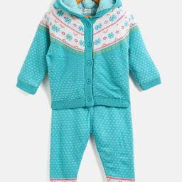 JWAAQ Girls Printed Coat-image-111