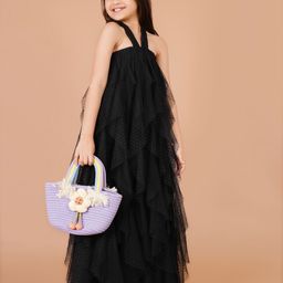 Eavan Off-Shoulder Net A-Line Maxi Dress-picture-9