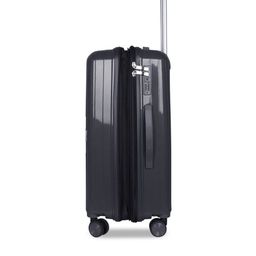 Polo Class Set Of 2 Textured Hard Sided Trolley Suitcase with Vanity image 5