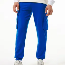 Bewakoof AIR 1.0 Men Cotton Relaxed-Fit Joggers Track Pants-image-13
