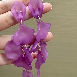 StyleCast x Revolte Artificial Beads Beaded Leaf Shaped Drop Earrings-47