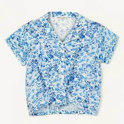 Fame Forever by Lifestyle Girls Floral Print Shirt Style Top-11