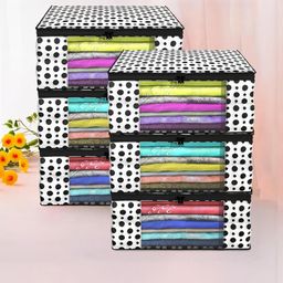 AMAK INC Black Fabric Multi-Utility Wardrobe Organisers-picture-45