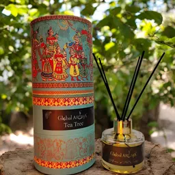 GLOBAL AROMA Blue & Red Tea Tree Reed Aroma Oil Diffuser & Sticks 120ml-image-38