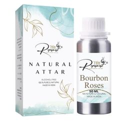 THE RUPAWAT Perfumery House Bourbon Roses Natural & Alcohol-Free Attar - 50 ml-image-91