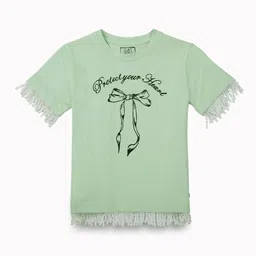 gini and jony Gini and JonyGirls Printed Crop Top-picture-41