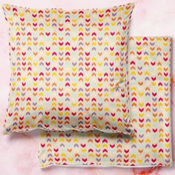 ArtzFolio Multicoloured Set of 2 Velvet Square Cushion Covers-picture-40