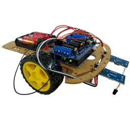 Arduino UNO DIY Line Follower Kit compatible image 4