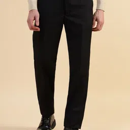 Givo Men Slim Fit Wrinkle Free Trousers-image-11