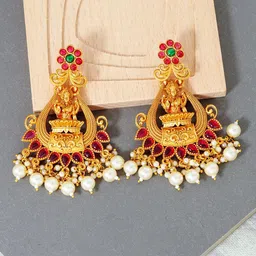 Anouk Contemporary Drop Earrings-83