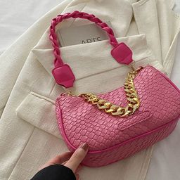 CORSICA Women Pink Solid Synthetic Leather Zip Handbags-picture-31