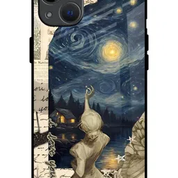 QRIOH Quirky Printed iPhone 13 Mini Back Case Mobile Accessories-picture-44