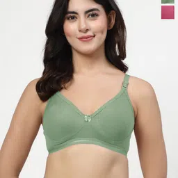 LILY Ithsird Pack Of 2 Full Coverage Cut and Sew T-shirt Bra-2