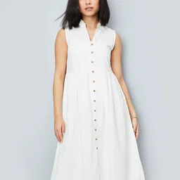 max Women Cotton Fit and Flare Dress-picture-14