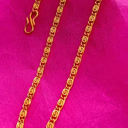 Nawab Collection Unisex Gold Necklace and Chains-image-83