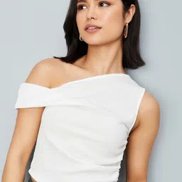 max One Shoulder Crop Top-picture-29