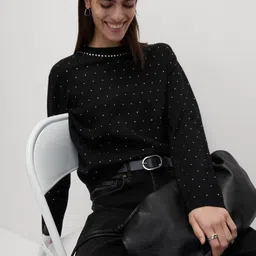Marks & Spencer Women Embroidered Pullover with Embroidered Detail-image-60