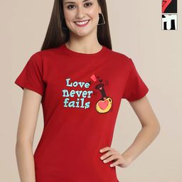 Mast & Harbour Women Typography 3 Printed Applique T-shirt-picture-28