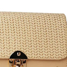 BANDICOOT Set OF 2 Embellished PU Structured Sling Bag with Applique image 4