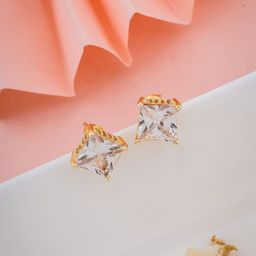 Wynona Contemporary Studs Earrings-49