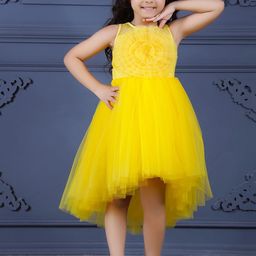 Toy Balloon kids Net Fit & Flare Dress-image-70